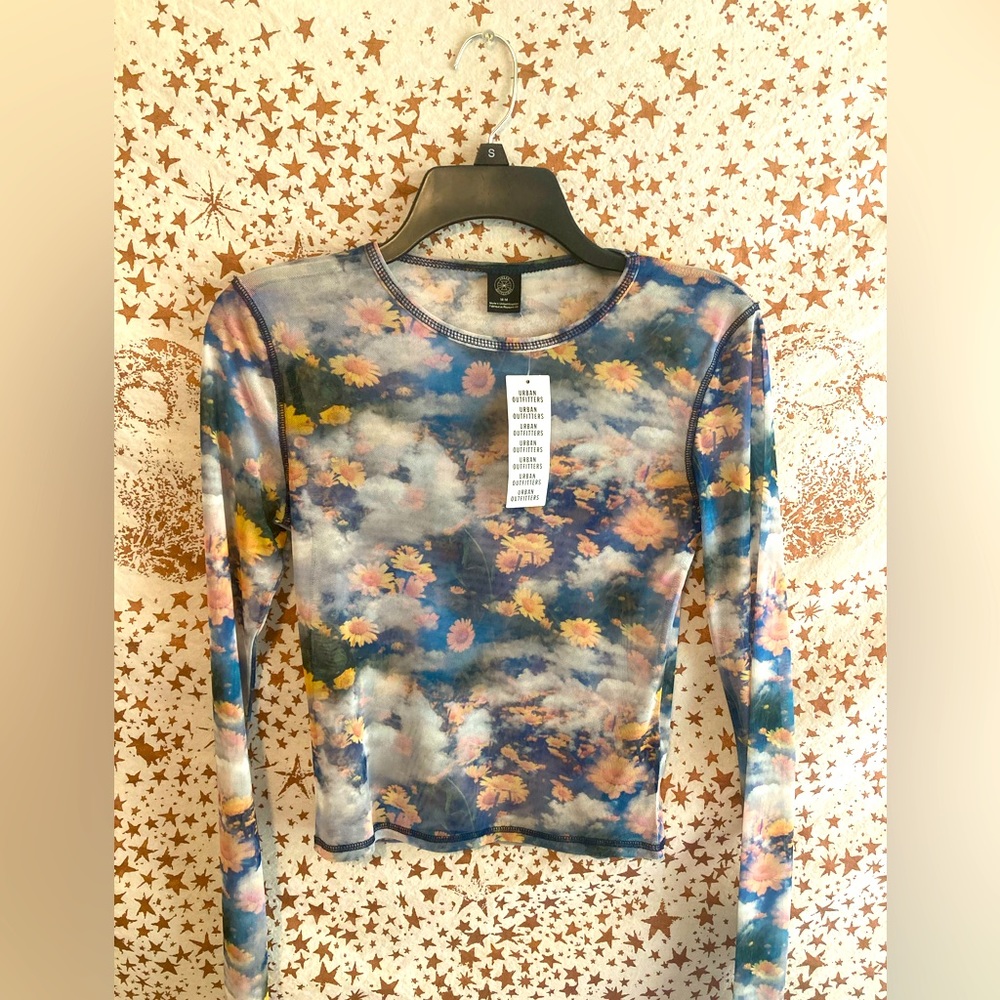 UO Sheer Crop Top